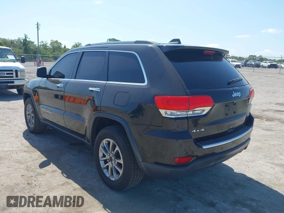 2015 Jeep Grand Cherokee Limited with VIN 1C4RJFBG8FC790575, listed as a IAAI auction lot 42124709 with 248,827 mi miles. Bid and sale history available at carsss.com. Image 3.