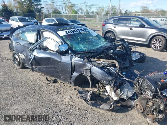 2017 Honda Civic Sedan EX with VIN 2HGFC2F72HH545093, listed as a IAAI auction lot 42051229 with 1 mi miles. Bid and sale history available at carsss.com. Image 1.