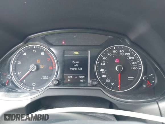2016 Audi Q5 Premium Plus with VIN WA1L2AFP9GA061315, listed as a IAAI auction lot 42487560 with 114,346 mi miles and . Bid and sale history available at DreamBid. Image 7.