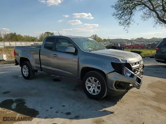 2021 Chevrolet Colorado 2WD LT with VIN 1GCHSCEA3M1284515, listed as a Copart auction lot 46716105 with 49,245 mi miles and Non Repairable. Bid and sale history available at carsss.com. Image 11.