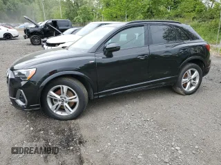 2021 Audi Q3 S line Premium z VIN WA1DECF39M1024927, wystawiony jako Copart lot #58992105 z przebiegiem 100 886 mil mil oraz Szkoda całkowita • Salvage title. Historia ofert i sprzedaży dostępna na DreamBid. Obrazek 1.