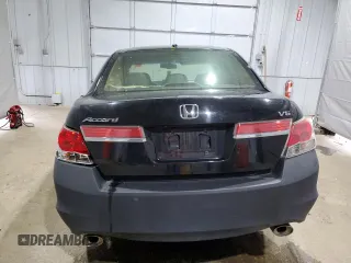 2011 Honda Accord EX-L z VIN 1HGCP3F85BA009136, wystawiony jako Copart lot #58011755 z przebiegiem Nie podano mil oraz Szkoda całkowita • Salvage title. Historia ofert i sprzedaży dostępna na DreamBid. Obrazek 6.