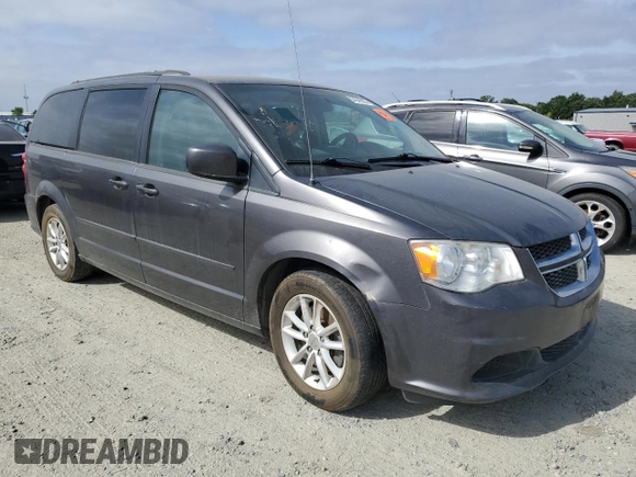 2016 Dodge Grand Caravan SXT with VIN 2C4RDGCG8GR330031, listed as a Copart auction lot 54548005 with Not Provided miles and Clean Title. Bid and sale history available at DreamBid. Image 4.
