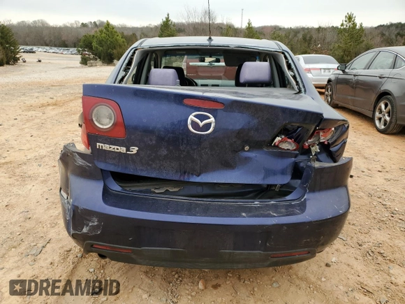 2004 Mazda 3 i with VIN JM1BK12F141114809, listed as a Copart auction lot 48137345 with 137,199 mi miles and Salvage Title. Bid and sale history available at DreamBid. Image 6.
