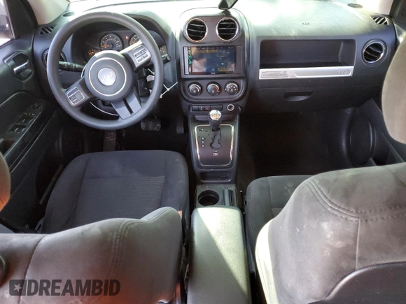 2016 Jeep Compass 75th Anniversary with VIN 1C4NJCBB1GD526238, listed as a Copart auction lot 44816485 with 116,281 mi miles and Salvage Title. Bid and sale history available at carsss.com. Image 8.