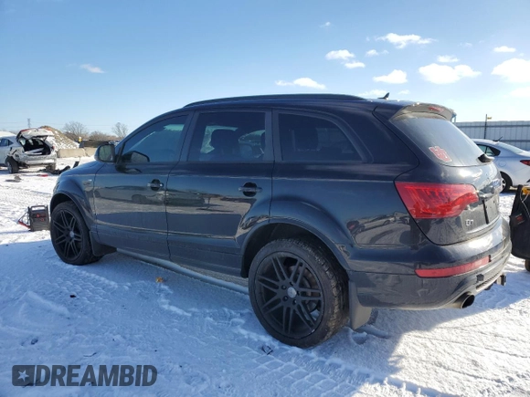 2015 Audi Q7 Prestige with VIN WA1WMAFE0FD007162, listed as a Copart auction lot 86391014 with Not provided miles and Salvage title. Bid and sale history available at DreamBid. Image 2.