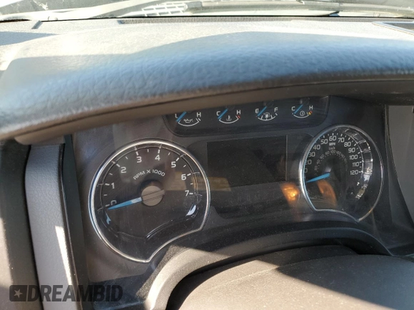 2014 Ford F-150 XL with VIN 1FTEW1CM8EKD65871, listed as a Copart auction lot 55603235 with 249,560 mi miles and Salvage title. Bid and sale history available at DreamBid. Image 9.