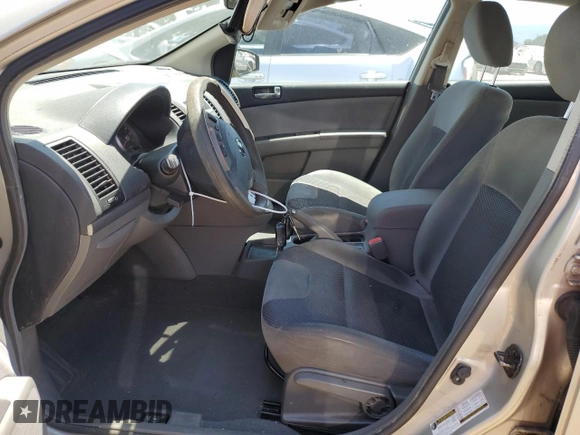 2007 Nissan Sentra S with VIN 3N1AB61E37L710778, listed as a Copart auction lot 65657125 with 118,528 mi miles and Clean title. Bid and sale history available at DreamBid. Image 7.