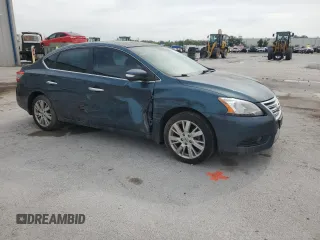2015 Nissan Sentra SL with VIN 3N1AB7AP7FY218537, listed as a Copart auction lot 50412915 with 89,699 mi miles and Salvage Title. Bid and sale history available at DreamBid. Image 4.