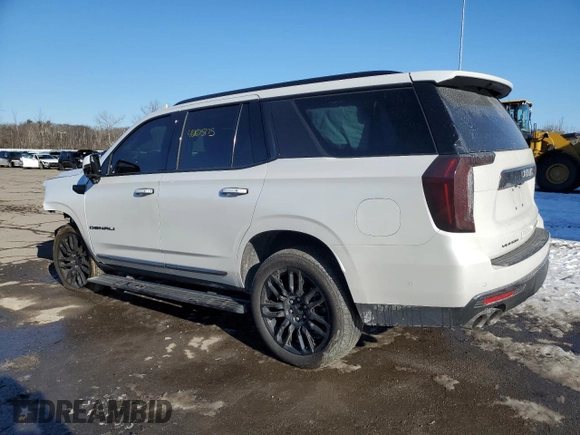 2023 GMC Yukon Denali Ultimate with VIN 1GKS2EKL6PR491207, listed as a Copart auction lot 42675175 with 25,213 mi miles and Salvage Title. Bid and sale history available at carsss.com. Image 2.