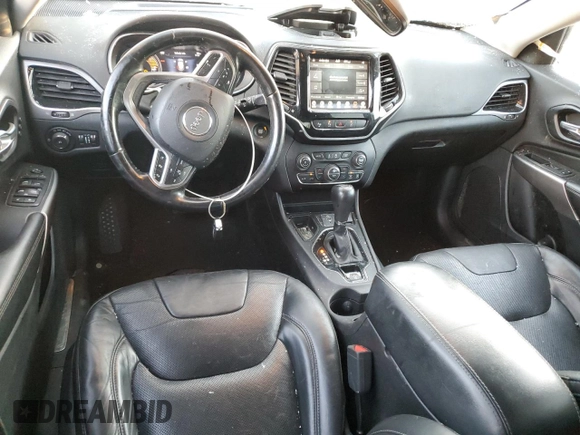 2021 Jeep Cherokee Limited with VIN 1C4PJLDX1MD179720, listed as a Copart auction lot 83869104 with 108,362 mi miles and Salvage title. Bid and sale history available at DreamBid. Image 8.