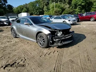 2017 Lexus RC with VIN JTHSM5BC4H5003210, listed as a Copart auction lot 70782574 with 38,545 mi miles and Salvage Title. Bid and sale history available at carsss.com. Image 10.