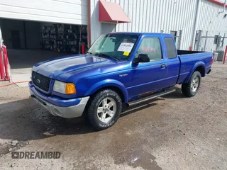 2003 Ford Ranger XL Fleet with VIN 1FTZR45E63PA79694, listed as a IAAI auction lot 41852806 with 224,045 mi miles and . Bid and sale history available at carsss.com. Image 2.