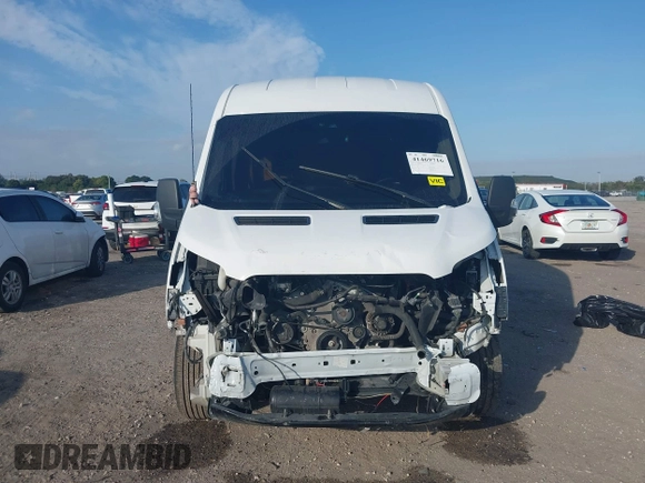 2021 Ford Transit Cargo with VIN 1FTBR1C86MKA91940, listed as a IAAI auction lot 41469716 with 40,745 mi miles and . Bid and sale history available at DreamBid. Image 13.
