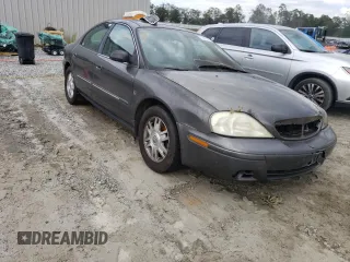 2004 Mercury Sable LS Premium with VIN 1MEHM55S74A622379, listed as a Copart auction lot 73611144 with 0 mi miles and Salvage Title. Bid and sale history available at carsss.com. Image 4.