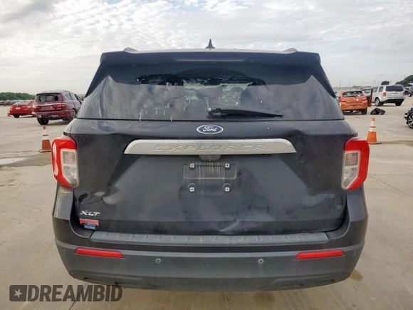 2022 Ford Explorer XLT with VIN 1FMSK7DH9NGB56494, listed as a Copart auction lot 64993835 with 88,145 mi miles and Clean title. Bid and sale history available at DreamBid. Image 6.