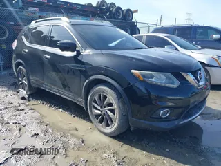 2016 Nissan Rogue SV with VIN 5N1AT2MT7GC738989, listed as a IAAI auction lot 41434425 with 166,021 mi miles. Bid and sale history available at carsss.com. Image 1.