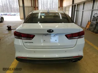 2018 Kia Optima LX with VIN 5XXGT4L37JG250984, listed as a Copart auction lot 48423685 with 91,201 mi miles and Salvage Title. Bid and sale history available at carsss.com. Image 6.