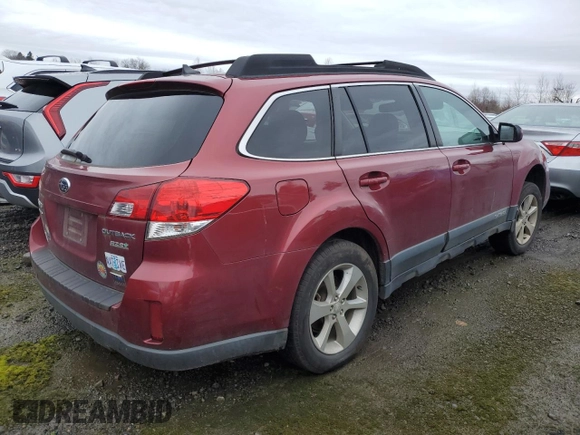 2014 Subaru Outback Premium with VIN 4S4BRBCCXE3208324, listed as a Copart auction lot 45518065 with 187,690 mi miles and Salvage Title. Bid and sale history available at DreamBid. Image 3.