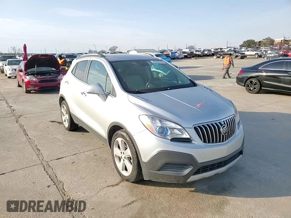 2015 Buick Encore with VIN KL4CJASB6FB250817, listed as a Copart auction lot 45163195 with 106,878 mi miles and Clean Title. Bid and sale history available at carsss.com. Image 14.