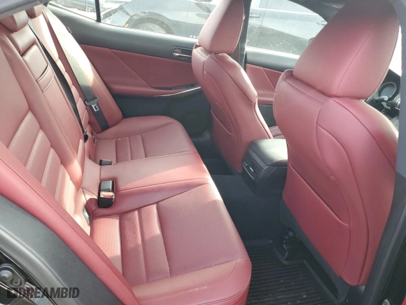 2016 Lexus IS 350 with VIN JTHCE1D27G5012075, listed as a Copart auction lot 43336725 with 58,279 mi miles and Clean Title. Bid and sale history available at carsss.com. Image 10.