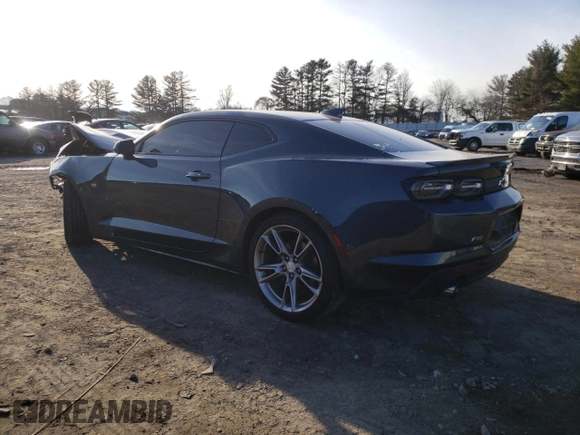 2019 Chevrolet Camaro 1LT with VIN 1G1FB1RS8K0153803, listed as a Copart auction lot 41266933 with 0 mi miles. Bid and sale history available at carsss.com. Image 2.