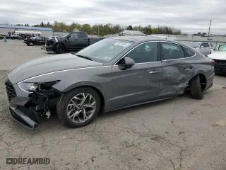 2022 Hyundai Sonata SEL with VIN KMHL14JA2NA209651, listed as a Copart auction lot 53976695 with 23,275 mi miles and Salvage Title. Bid and sale history available at carsss.com. Image 1.