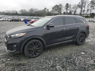 2020 Kia Sorento EX V6 with VIN 5XYPH4A5XLG704651, listed as a Copart auction lot 46155975 with 57,605 mi miles and Salvage Title. Bid and sale history available at carsss.com. Image 1.