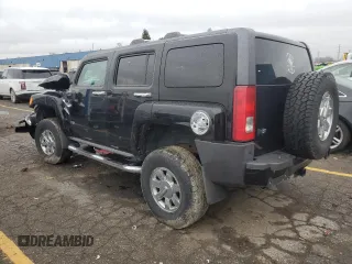 2009 Hummer H3 SUV with VIN 5GTEN13E098106668, listed as a Copart auction lot 81488444 with 139,686 mi miles and Clean Title. Bid and sale history available at DreamBid. Image 2.