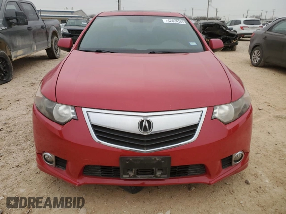 2014 Acura TSX Special Edition with VIN JH4CU2F80EC005892, listed as a Copart auction lot 42824385 with 70,299 mi miles and Salvage title. Bid and sale history available at DreamBid. Image 5.