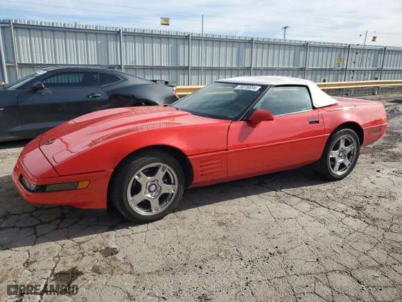 1994 Chevrolet Corvette with VIN 1G1YY32P9R5100534, listed as a Copart auction lot 78076834 with 95,858 mi miles and Salvage Title. Bid and sale history available at carsss.com. Image 1.