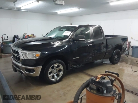 2020 Ram 1500 Big Horn with VIN 1C6SRFBT5LN136759, listed as a IAAI auction lot 41556316 with 106,029 mi miles. Bid and sale history available at carsss.com. Image 22.