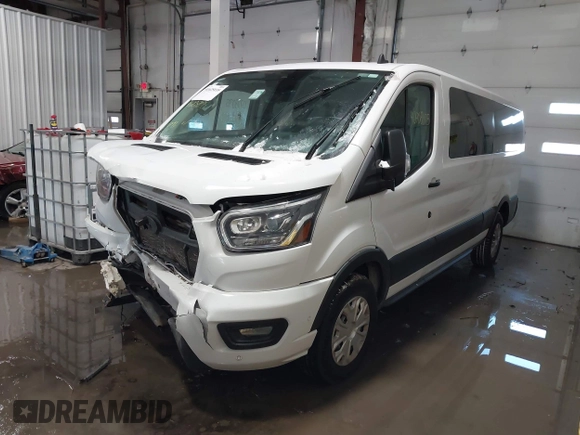 2023 Ford Transit Passenger XL с VIN 1FBAX2YGXPKA45186, выставлен на аукционе IAAI как лот 41625035 с пробегом 42 174 миль миль и . История ставок и продаж доступна на DreamBid. Изображение 19.