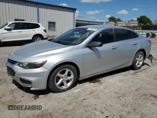 2017 Chevrolet Malibu LS with VIN 1G1ZB5ST9HF110729, listed as a Copart auction lot 54798295 with 127,769 mi miles and Clean Title. Bid and sale history available at carsss.com. Image 1.