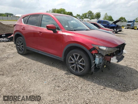 2018 Mazda CX-5 Touring with VIN JM3KFACM8J1469772, listed as a Copart auction lot 54863415 with 97,592 mi miles and Salvage Title. Bid and sale history available at carsss.com. Image 4.