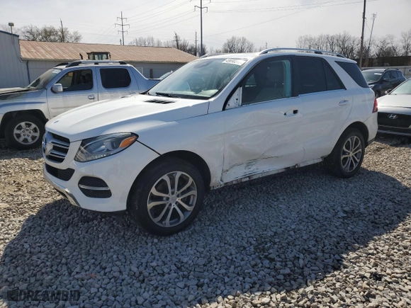 2016 Mercedes-Benz GLE with VIN 4JGDA5JB9GA793777, listed as a Copart auction lot 49690315 with 82,756 mi miles and Salvage Title. Bid and sale history available at carsss.com. Image 1.