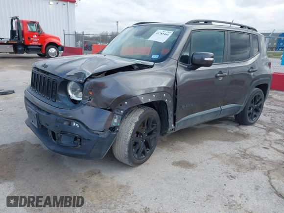 2017 Jeep Renegade Altitude z VIN ZACCJABB7HPE88450, wystawiony jako IAAI lot #41785466 z przebiegiem 119 370 mil mil oraz . Historia ofert i sprzedaży dostępna na DreamBid. Obrazek 17.