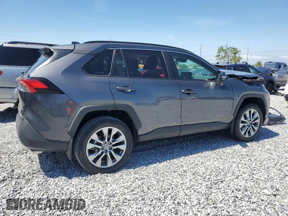 2024 Toyota RAV4 XLE Premium with VIN 2T3A1RFV0RC455658, listed as a Copart auction lot 49859135 with Not provided miles and Salvage title. Bid and sale history available at DreamBid. Image 3.