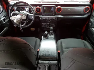 2018 Jeep Wrangler Unlimited Sahara with VIN 1C4HJXEG0JW208084, listed as a Copart auction lot 53099245 with 48,303 mi miles and Salvage Title. Bid and sale history available at carsss.com. Image 8.