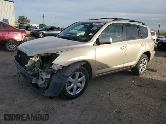 2006 Toyota RAV4 Limited z VIN JTMZK31V065002744, wystawiony jako Copart lot #89389985 z przebiegiem 155 930 mil mil oraz Szkoda całkowita • Salvage title. Historia ofert i sprzedaży dostępna na DreamBid. Obrazek 1.