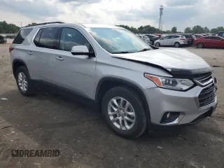 2021 Chevrolet Traverse LT Cloth with VIN 1GNERGKW1MJ103022, listed as a Copart auction lot 64139944 with 74,275 mi miles and Salvage Title. Bid and sale history available at carsss.com. Image 4.