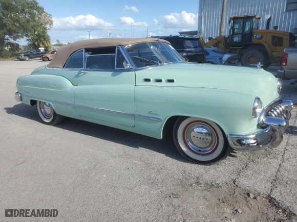 1950 BUICK ALL OTHER SUPER with VIN 15561152, listed as a Copart auction lot 78894394 with 94,006 mi miles and Salvage Title. Bid and sale history available at carsss.com. Image 4.