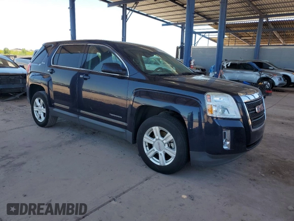 2015 GMC Terrain SLE with VIN 2GKALMEK9F6312433, listed as a Copart auction lot 62165065 with 136,695 mi miles and Clean title. Bid and sale history available at DreamBid. Image 4.