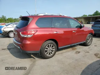 2015 Nissan Pathfinder SL with VIN 5N1AR2MM6FC685563, listed as a Copart auction lot 59467585 with 149,592 mi miles and Salvage title. Bid and sale history available at DreamBid. Image 3.