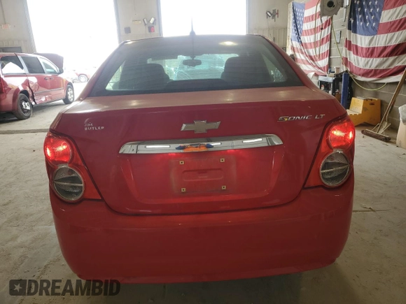 2014 Chevrolet Sonic LT with VIN 1G1JC5SH3E4235691, listed as a Copart auction lot 50311525 with 19,789 mi miles and Salvage Title. Bid and sale history available at DreamBid. Image 6.