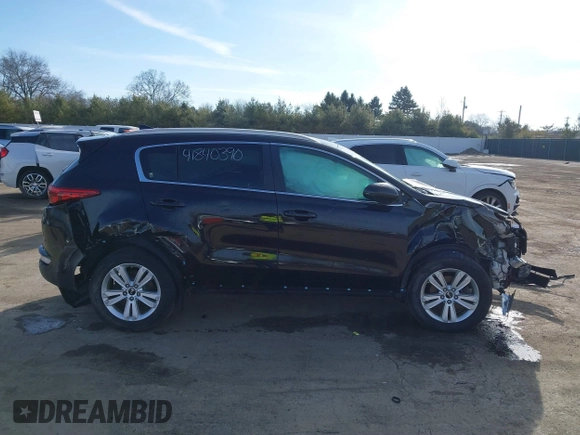 2017 Kia Sportage LX with VIN KNDPM3AC4H7133540, listed as a IAAI auction lot 41840390 with 112,008 mi miles and . Bid and sale history available at carsss.com. Image 13.