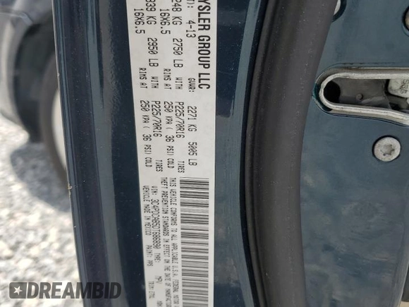 2013 Dodge Journey SE z VIN 3C4PDCAB5DT686890, wystawiony jako Copart lot #58940995 z przebiegiem 148 382 mil mil oraz Czysty tytuł • Clean title. Historia ofert i sprzedaży dostępna na DreamBid. Obrazek 13.