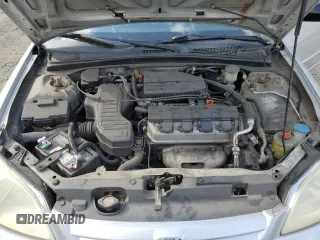 2001 Honda Civic LX with VIN 2HGES16551H514840, listed as a Copart auction lot 73725664 with 97,231 mi miles and Salvage Title. Bid and sale history available at carsss.com. Image 12.
