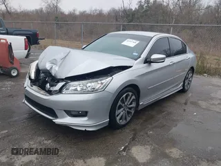 2014 Honda Accord Sport with VIN 1HGCR2F58EA093158, listed as a IAAI auction lot 41597368 with 121,990 mi miles and . Bid and sale history available at DreamBid. Image 17.