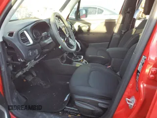2020 Jeep Renegade Jeepster with VIN ZACNJAAB2LPM01621, listed as a Copart auction lot 85592854 with 21,543 mi miles and Salvage title. Bid and sale history available at DreamBid. Image 7.